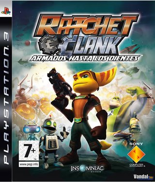 J PS3 RACHET CLANK ARMADOS HASTA LOS DIENTES 74458