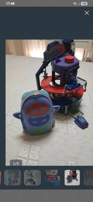 JUGUETES NIÑO:Cuartel General+centro mando pjmasks