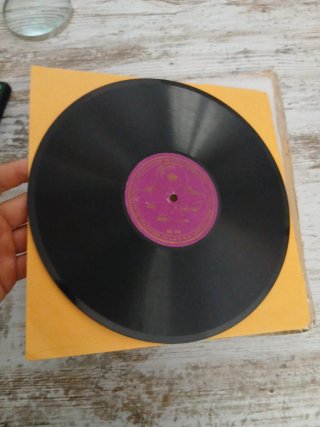 Disco pizarra 78rpm Antonia Martinez Salerito
