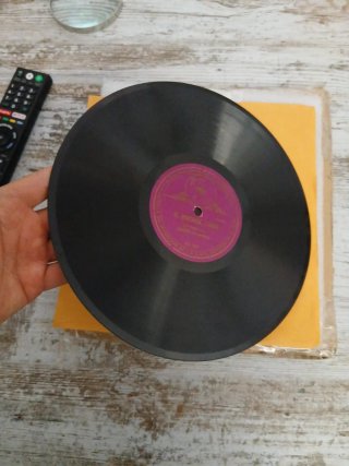 Disco pizarra 78rpm Antonia Martinez Salerito