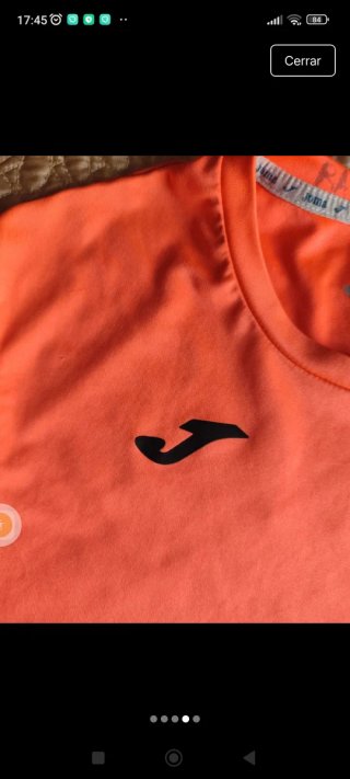 Camiseta Joma Naranja