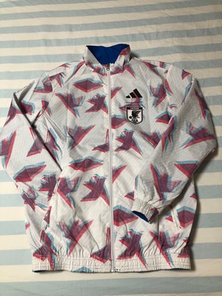 Chaqueta Adidas Azul y Blanca