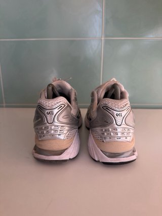 Asics Gel Kayano 14 Plata/Blanco