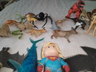 Lote figuras animales