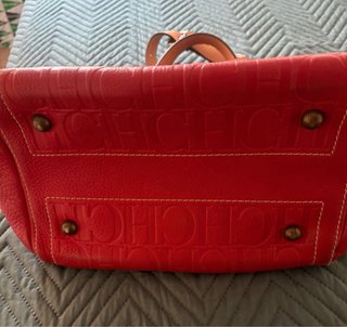 Bolso Carolina Herrera Baúl Rojo Original
