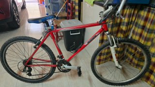 Bicicleta de Montaña Roja