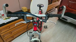 Bicicleta de Montaña Roja