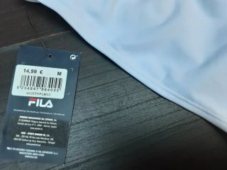 Braga bikini Fila blanco + regalo