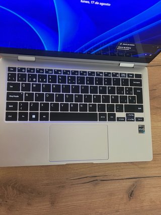 Ordenador portátil Samsung Plata