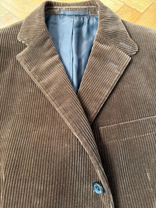 Giacca Ralph Lauren Marrone Velluto