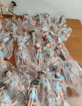 Los Picapiedra 50 uds Wilma y Betty 1983