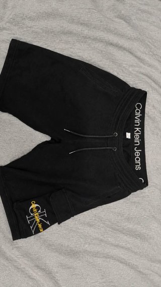 Calvi Klein Jeans Pantalones Cortos Cargo Negros