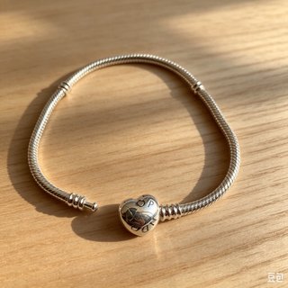Pulsera Cadena Serpiente Plata 20cm