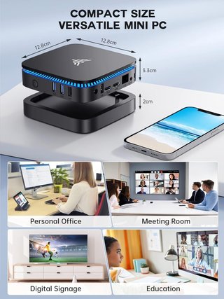 Mini PC Intel N5030 12GB RAM 256GB SSD