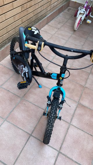Bicicleta Rueda 16' con Barras