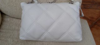 Bolso bandolera y de hombro blanco