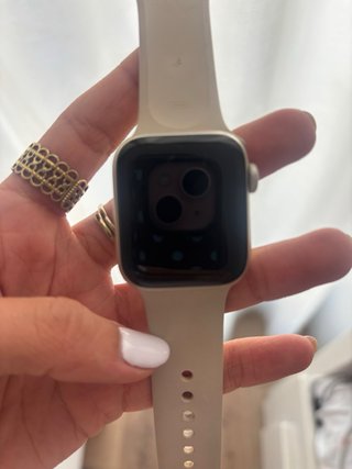 Apple Watch Beige/Plata