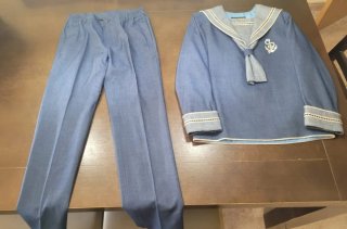 Alquiler traje comunión Nova Drim azul talla 11