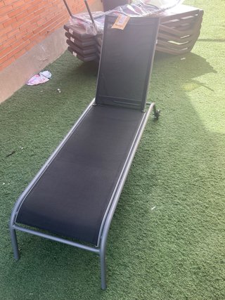 Tumbona Aluminio Hyba Orlandon Negra