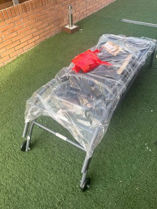 Tumbona Aluminio Hyba Orlandon Negra