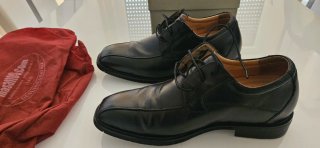 Zapatos MasAltos Diseño Italiano Negro + 7cm