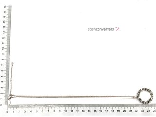 gargantilla plata 925mm con piedra con circonita 22cm