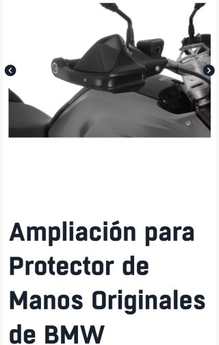 Deflectores aire puños y manillar BMW R1200GS ADV