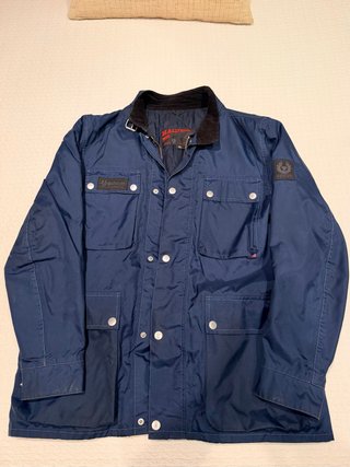 Chaqueta Belstaff Azul Rallymaster 350