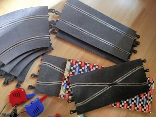 Pistas y accesorios Scalextric Inglés