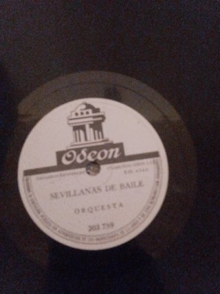 Disco de pizarra antiguos