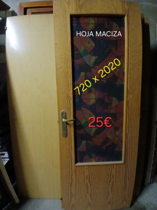 Puertas y ventanas madera doble cristal