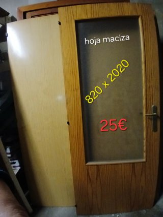 Puertas y ventanas madera doble cristal