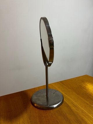 Espejo de metal y cristal