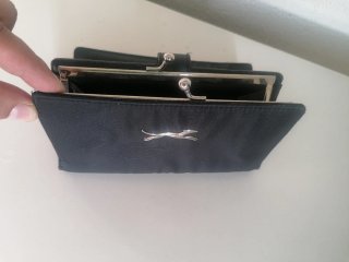 Bimba y Lola Monedero Cartera Negro