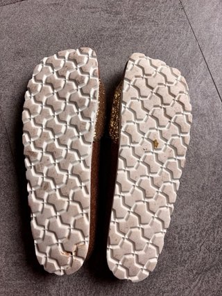Sandalias BAYTON Purpurina Dorada Talla 40