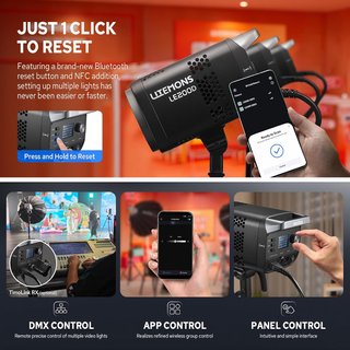 Godox LE200D Luz LED COB para Vídeo, nueva