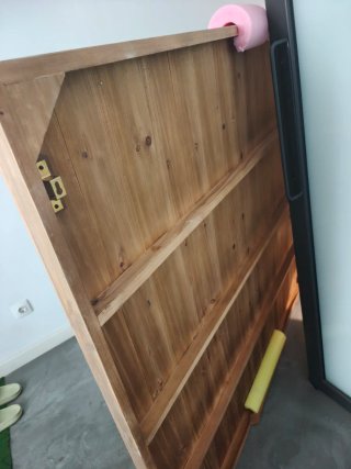 Cabezal de cama de madera