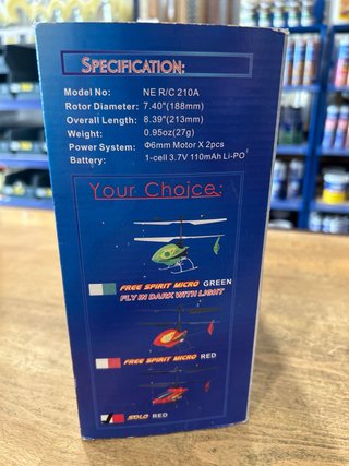 Helicóptero Nine Eagles Solo 2.4GHz