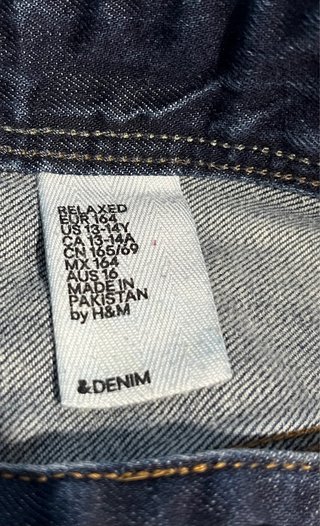Pantalón Vaquero Hombre Azul
