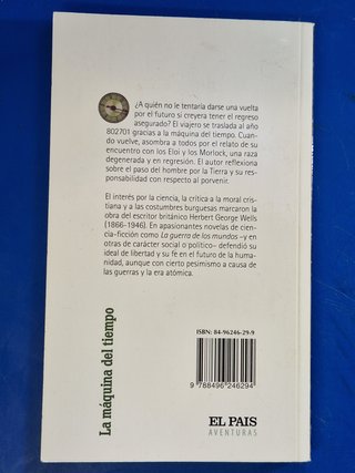 LA MÁQUINA DEL TIEMPO - H.G.WELLS - Ref. 165