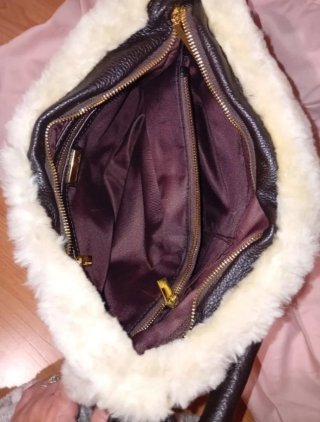 Bolso Fendi Piel y Borrego