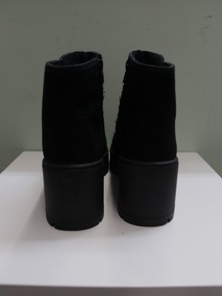 Botines Victoria Ante Negro Plataforma
