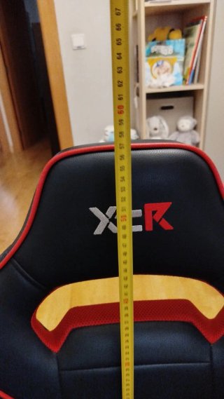 Silla Gaming XtR Negra y Roja