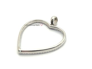colgante plata 925mm