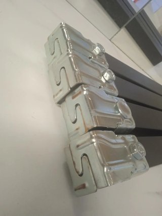 4 Patas Cama Somier Metálicas 275 cm altura nuevas