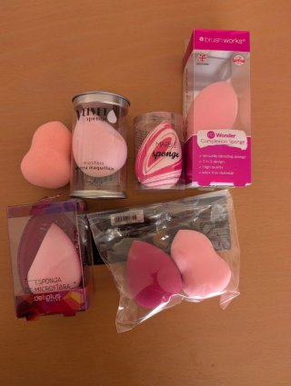 Esponjas de Maquillaje Brush Works (Pack)