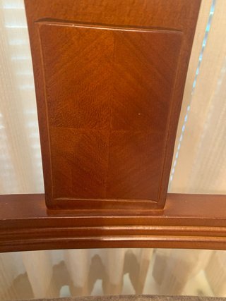 Conjunto 4 sillas y 2 sillones madera