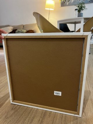 Espejo de pared blanco