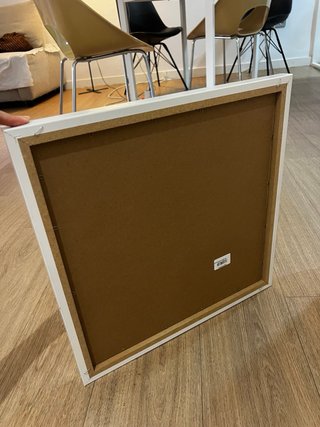 Espejo de pared blanco