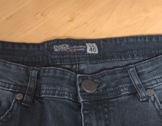 Pantalón Vaquero Hombre  Gris Talla 46 L Nuevos!